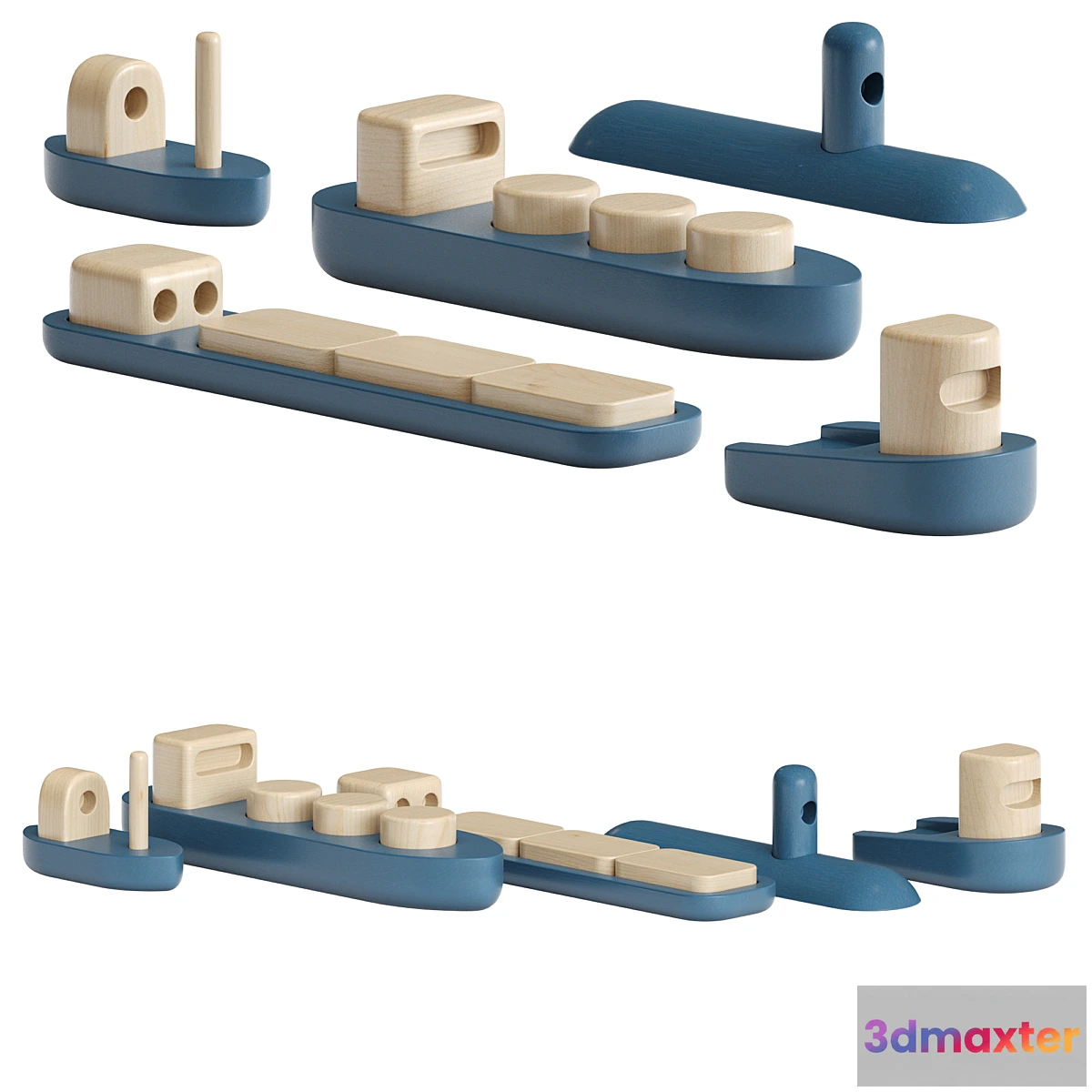 591724 - Toys Permafrost Shipping Complete Set