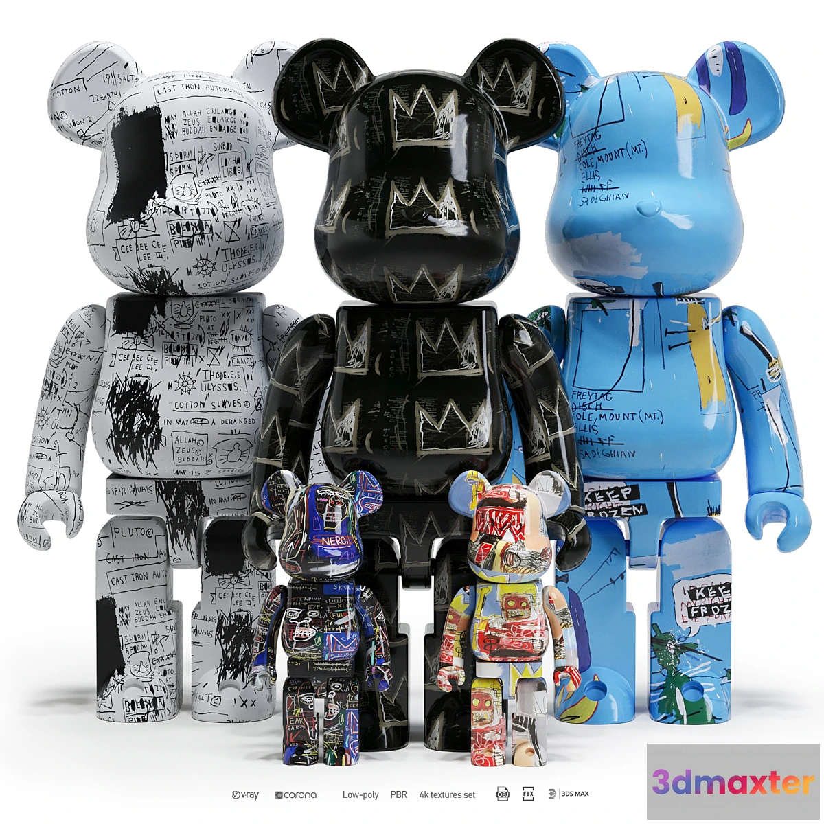 591978 - Bearbrick_Basquiat ART 2