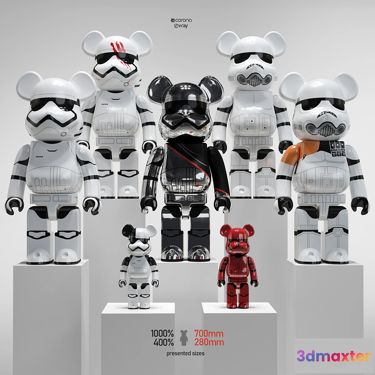 593422 - Bearbrick _ Star Wars