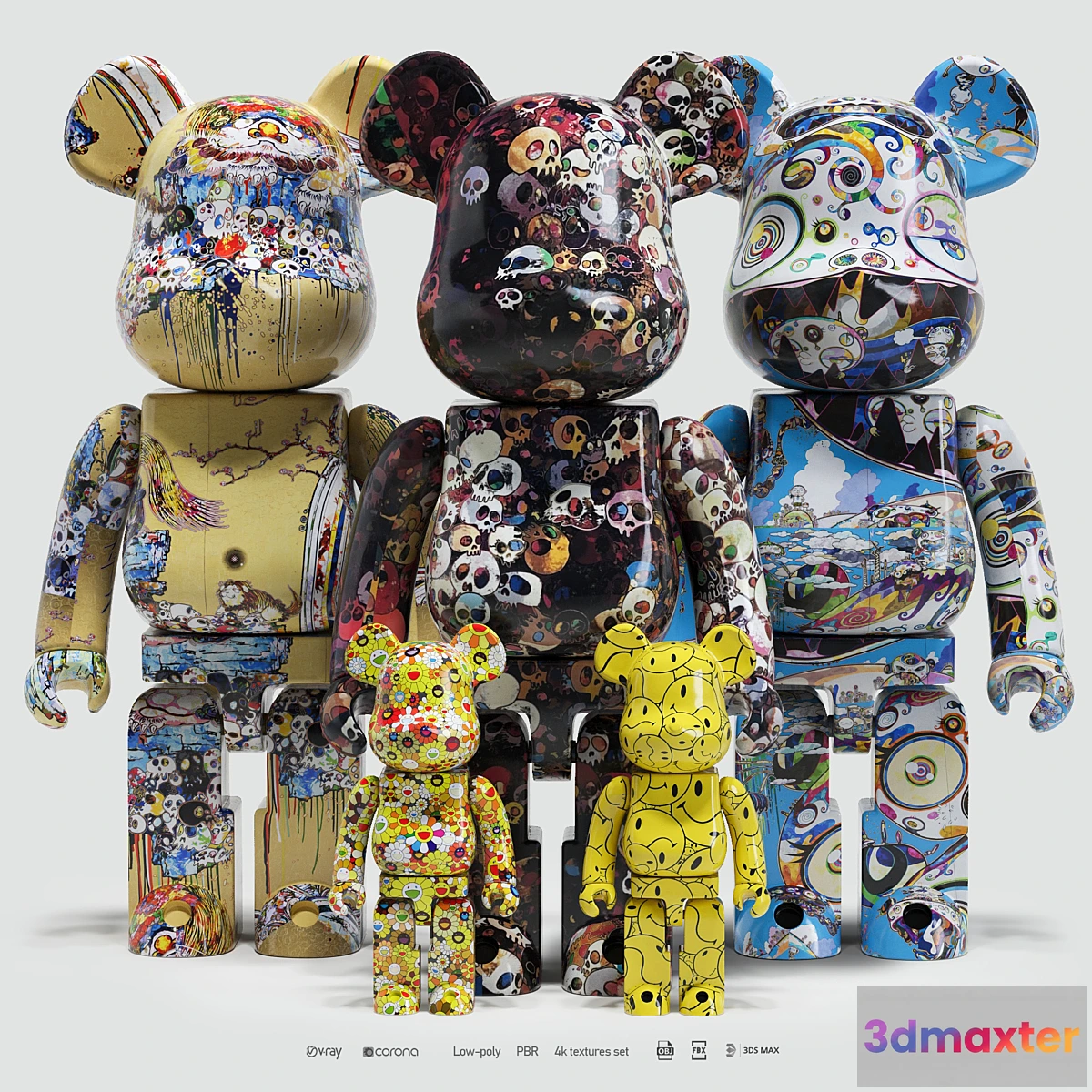 593964 - Bearbrick _ Murakami 2