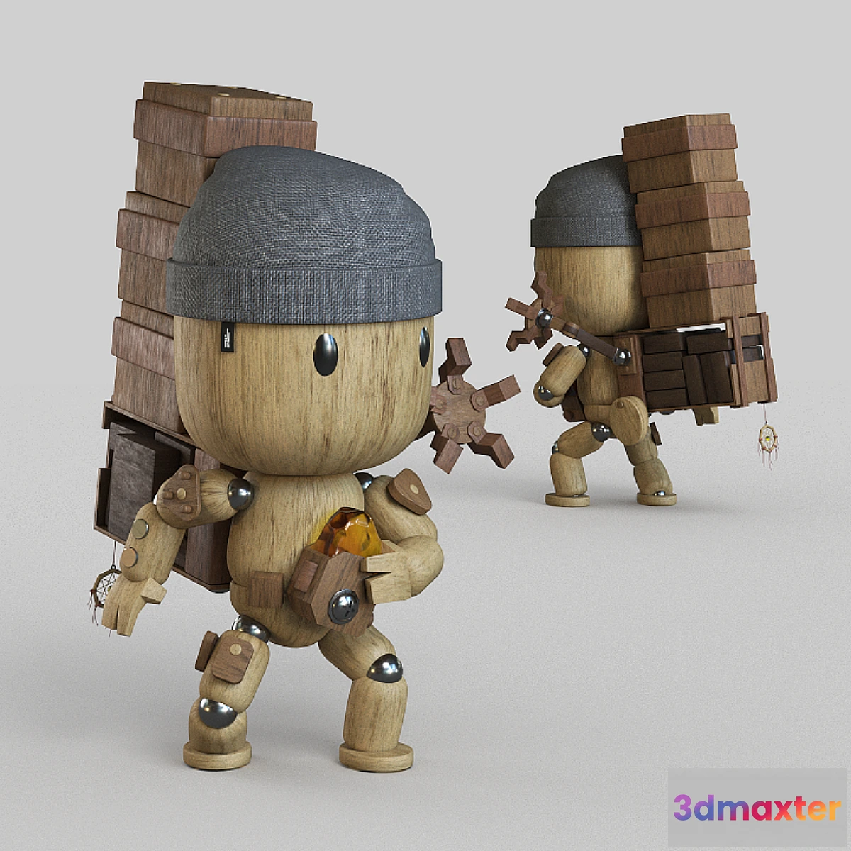 594738 - Wood Stranding - ActionFigurine