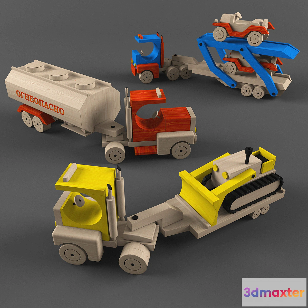 628439 - wooden toys-heavy equipment