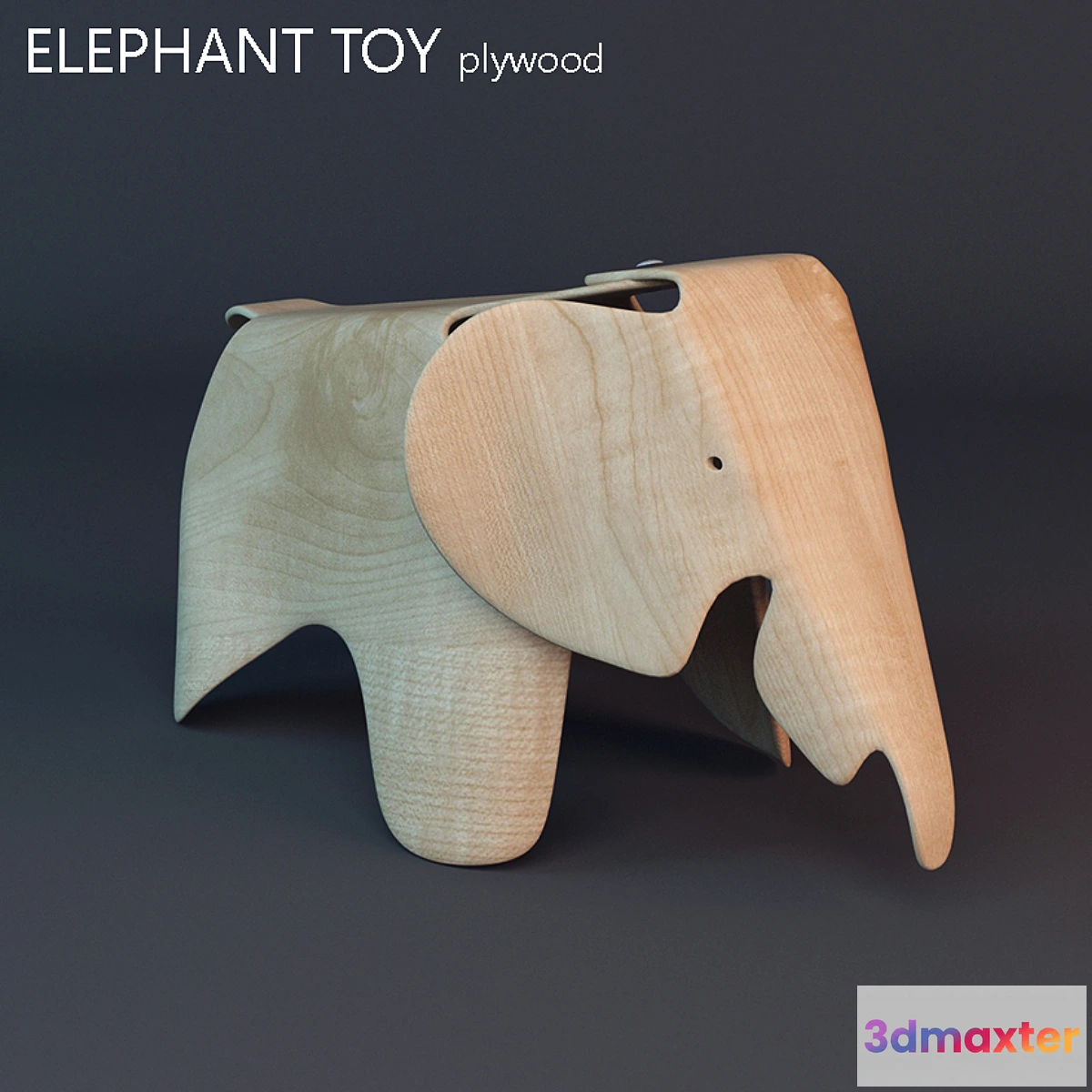 628441 - Elephant wood toy