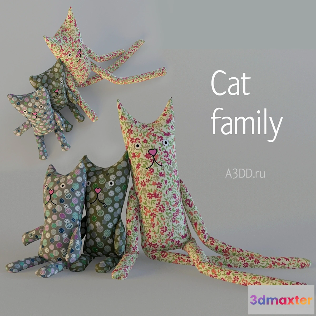 628465 - Textile family cats