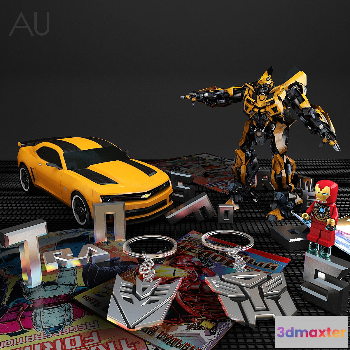 628467 - Transformers + Iron man