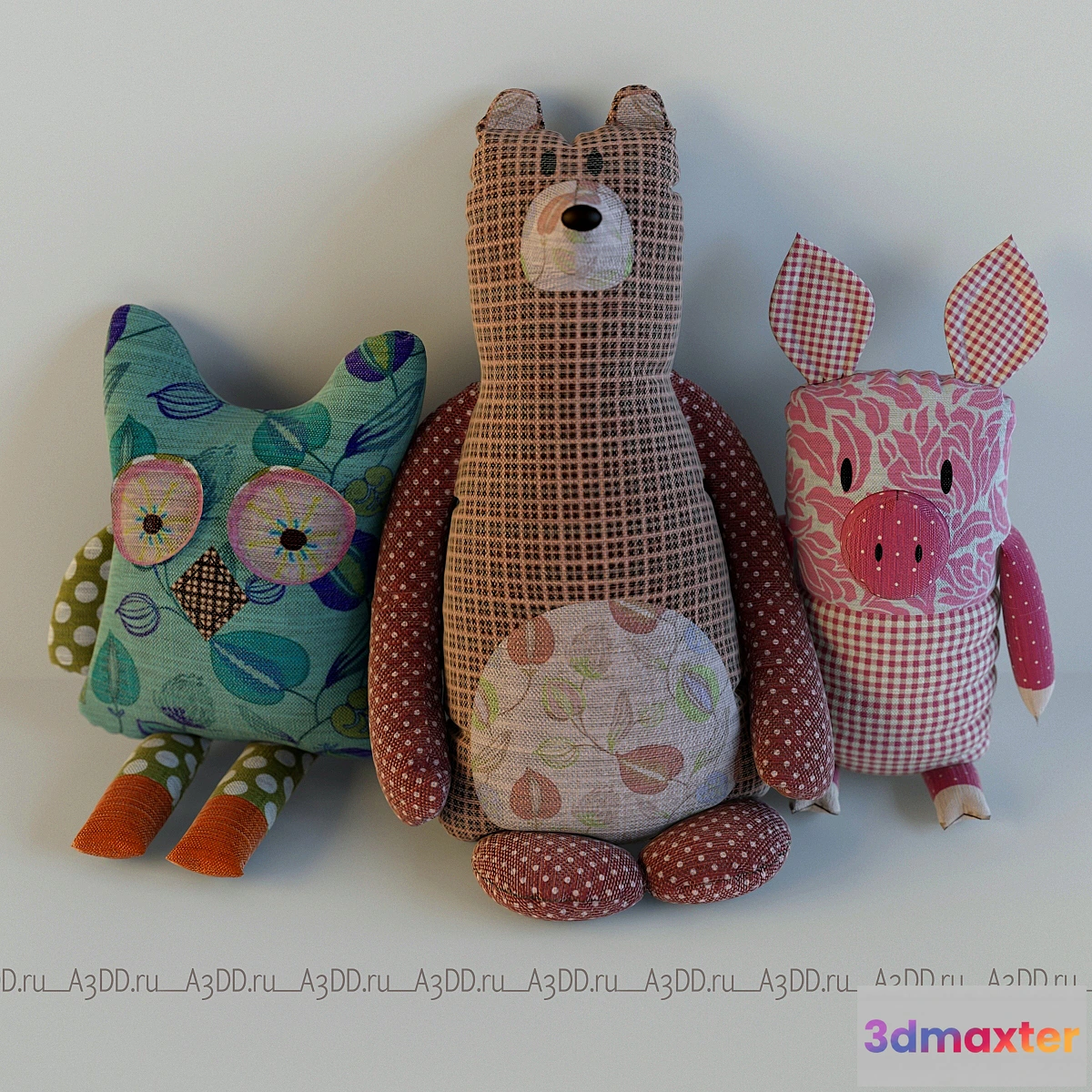 633015 - Owl bear pig