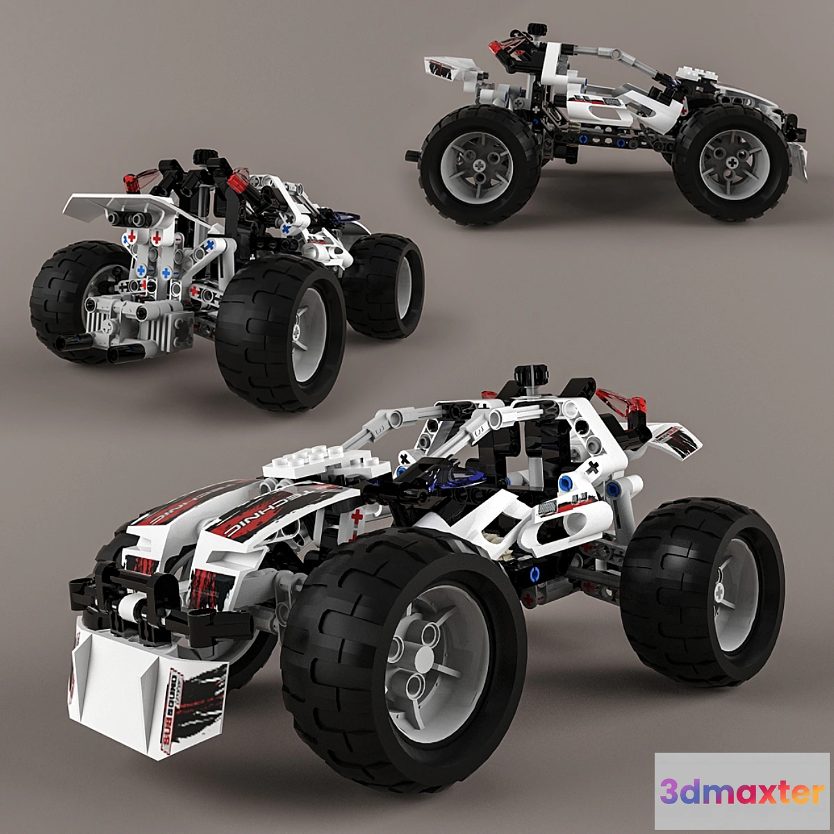 643133 - Lego Technic Quad-Bike Alternative Model