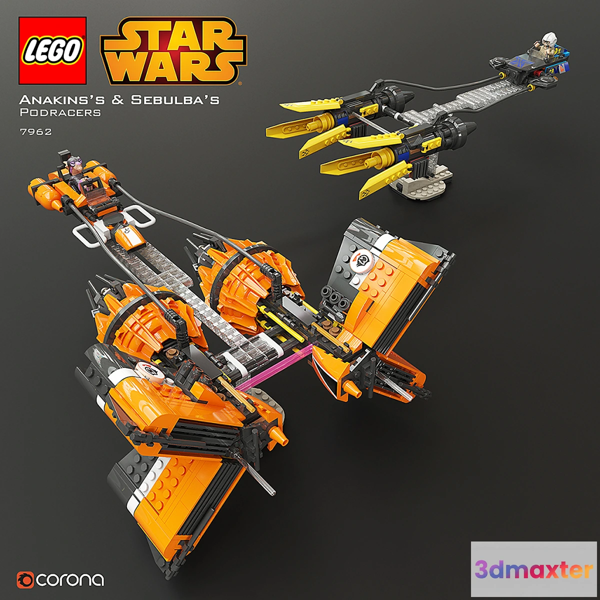 646881 - LEGO SW Anakin’s & Sebulba’s Podracers