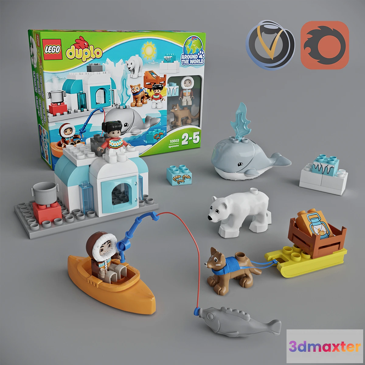 663699 - LEGO DUPLO AROUND THE WORLD ARCTIC