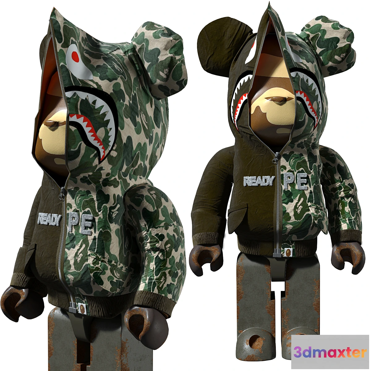 710978 - Bape Bearbrick 1000%