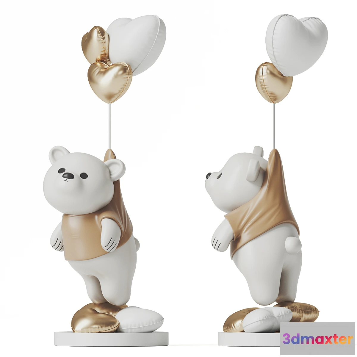 711014 - Teddy Bear and Balloons - No.3