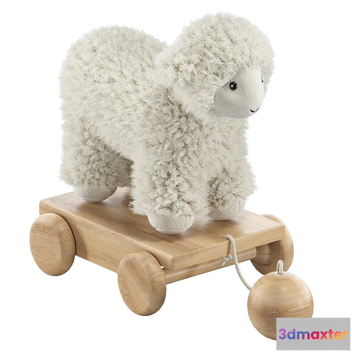 711104 - Wheelchair-toy “Lamb”