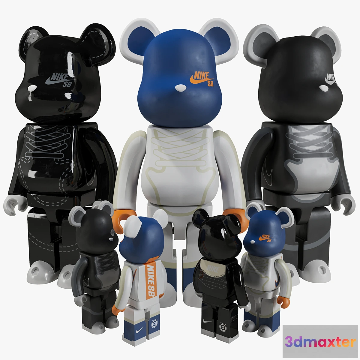 751673 - Bearbrick _ NIKE - No.2