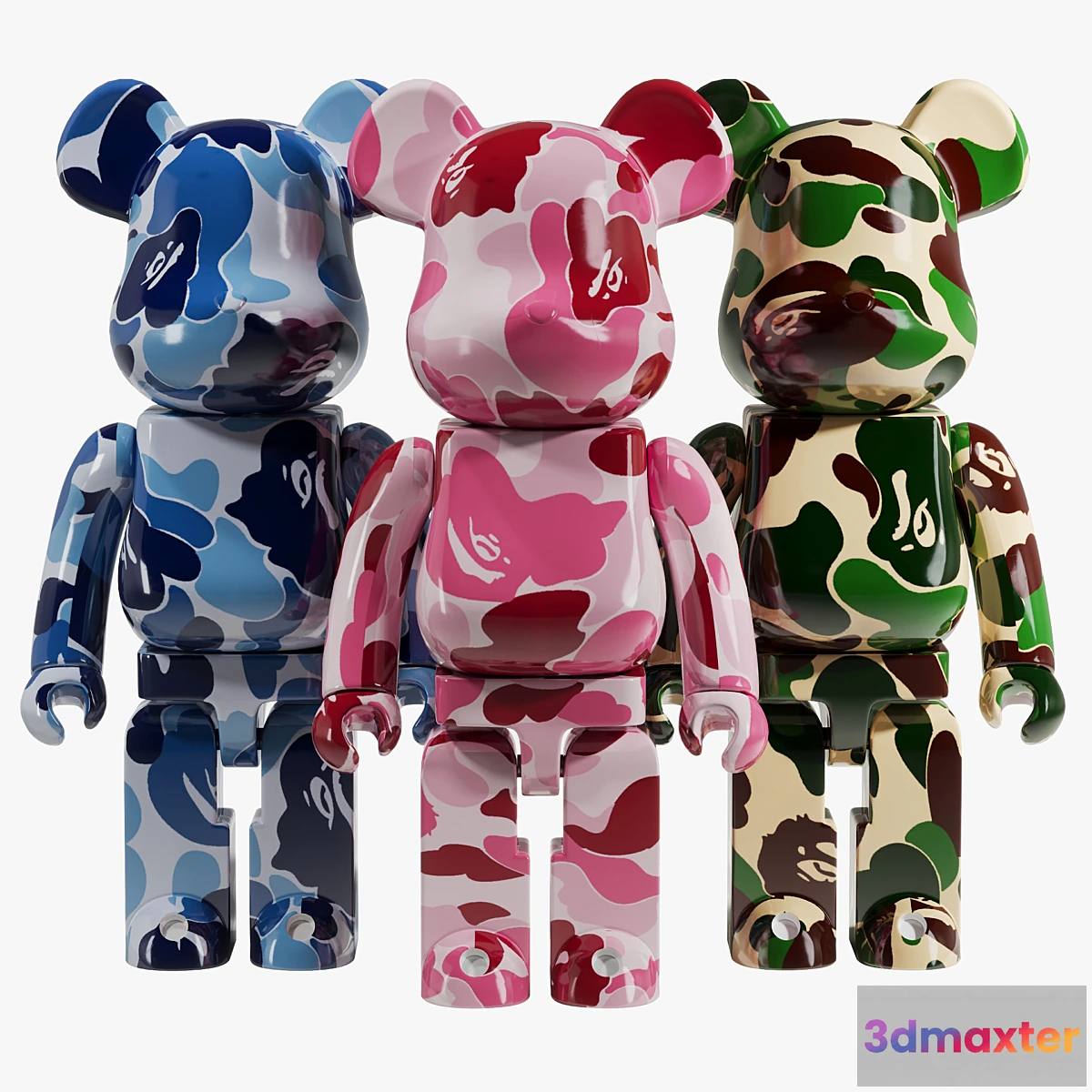 751675 - Bearbrick _ Bape ABC Camo - No.2