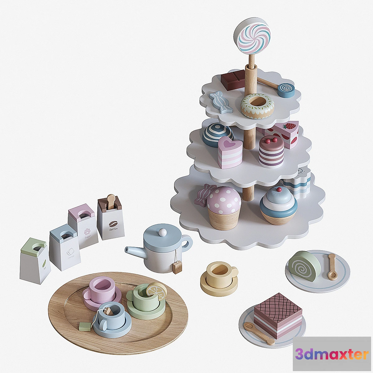 751699 - Toy set for tea