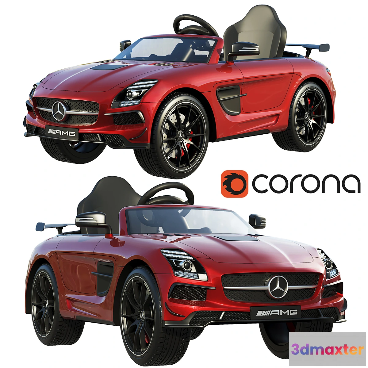 751751 - Children’s electric car Mercedes-Benz SLS AMG