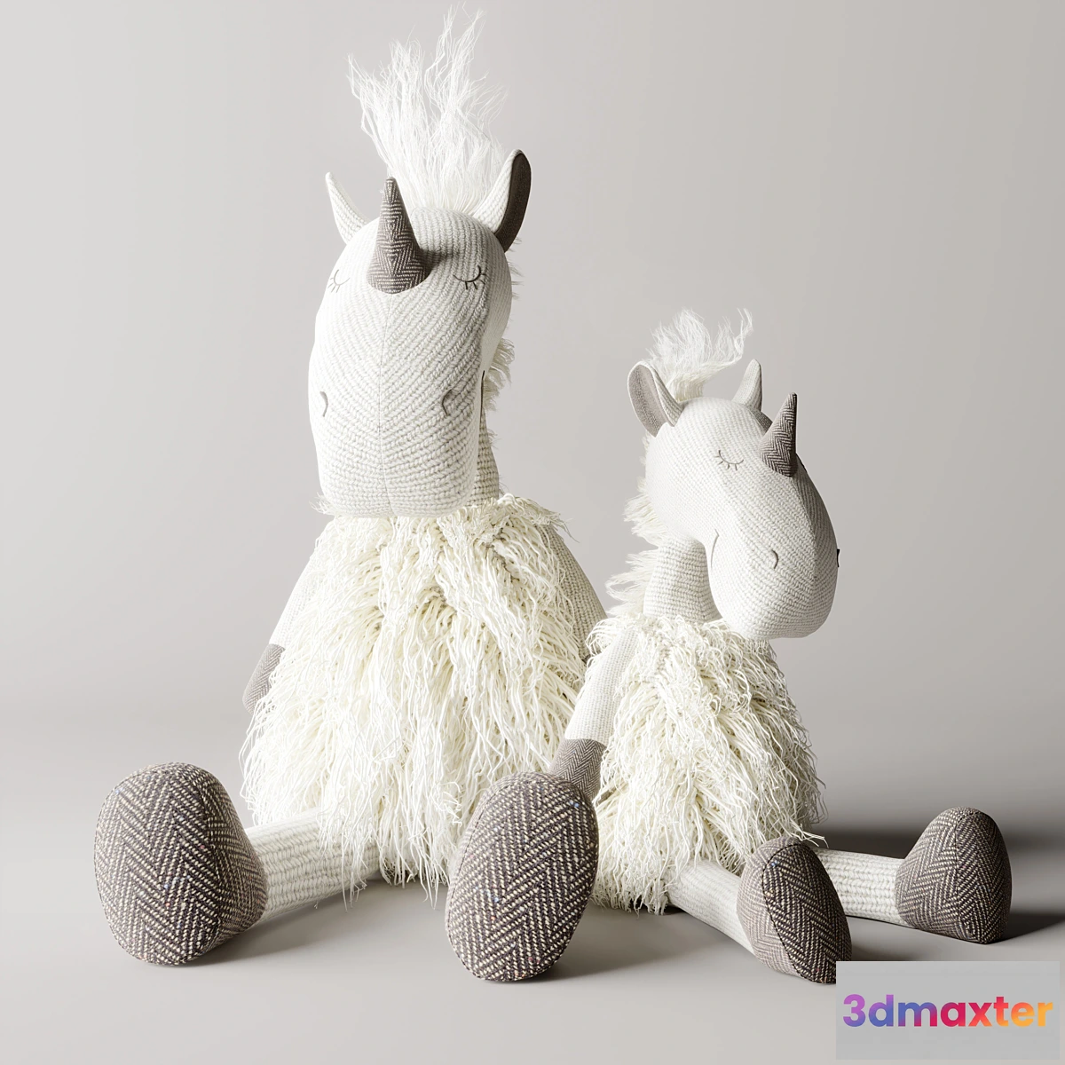 751887 - WOOLY plush unicorn