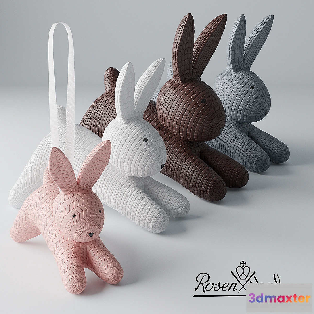 751889 - Decorative set of rabbits