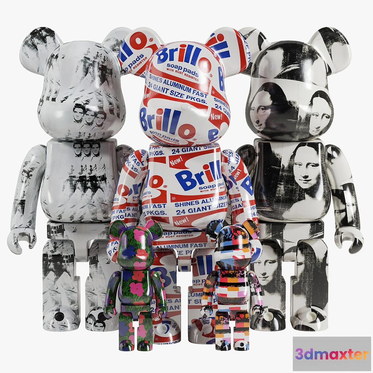 778473 - Bearbrick _ Andy Warhol - No.2