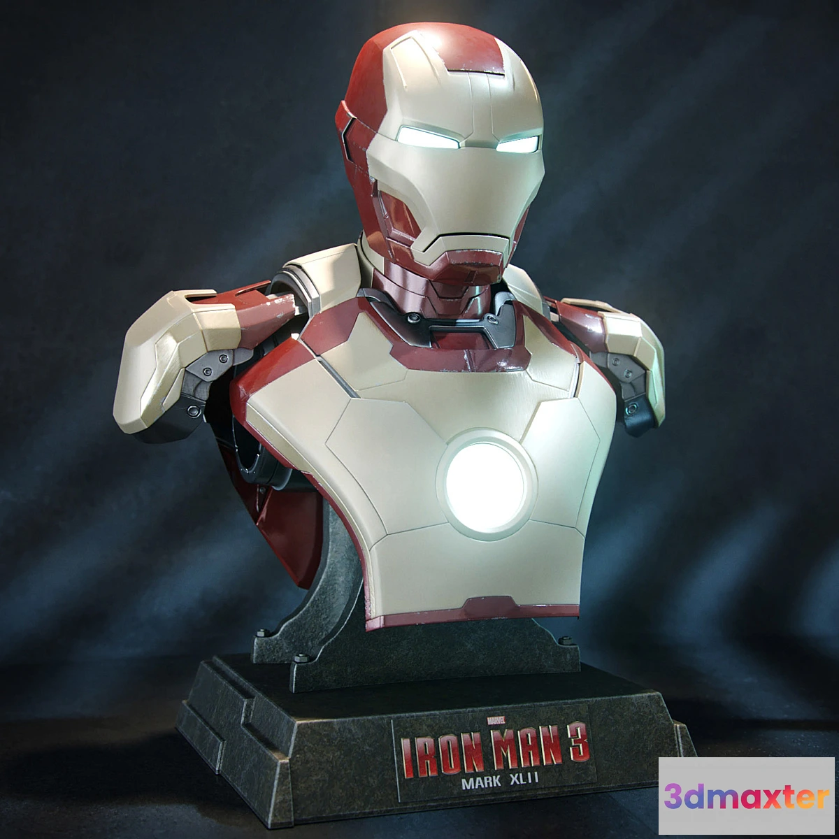 814032 - Iron Man mark 42 bust - No.2