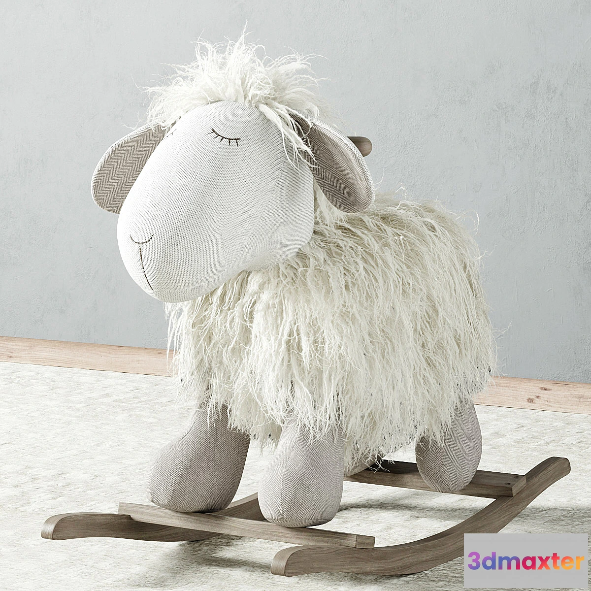 815368 - Plush Rocking  Lamb - No.4