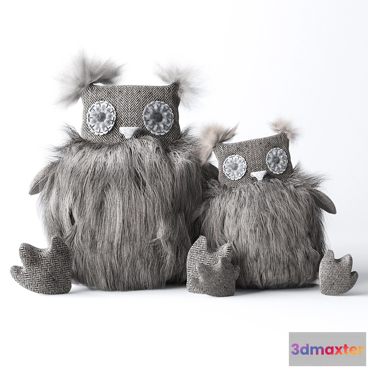 899692 - Plush Owls - No.3