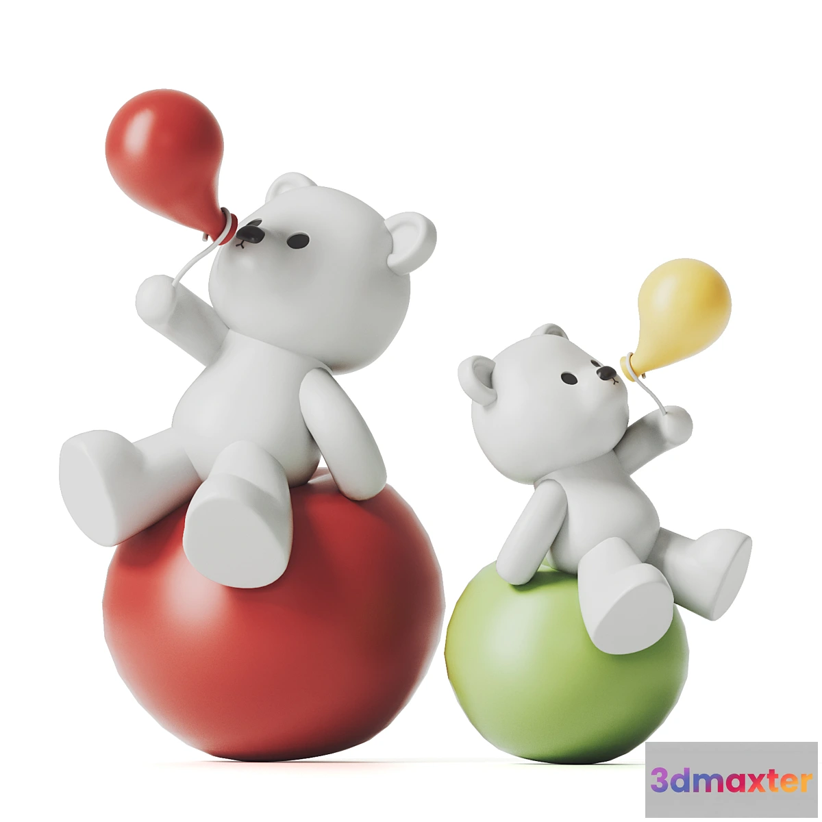 899706 - Teddy Bear and Balloons - No.4