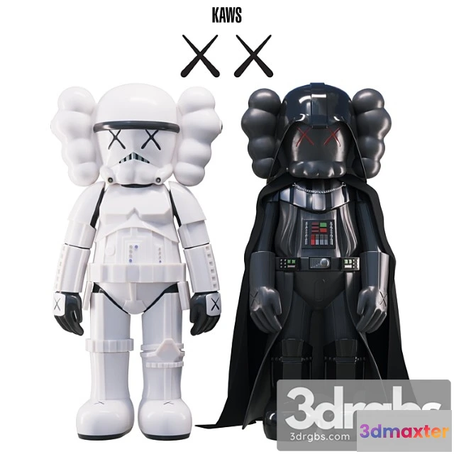 915944 - KAWS Stormtrooper Darth Vader