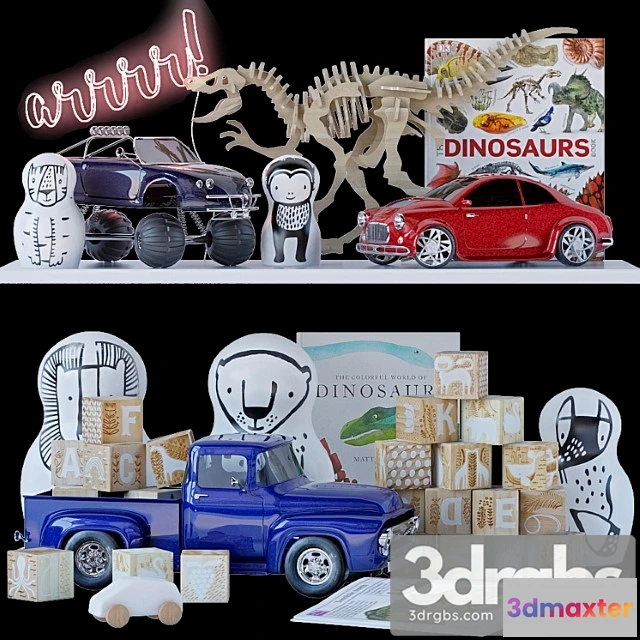 916048 - Toy A Set Of Toys for a Boy