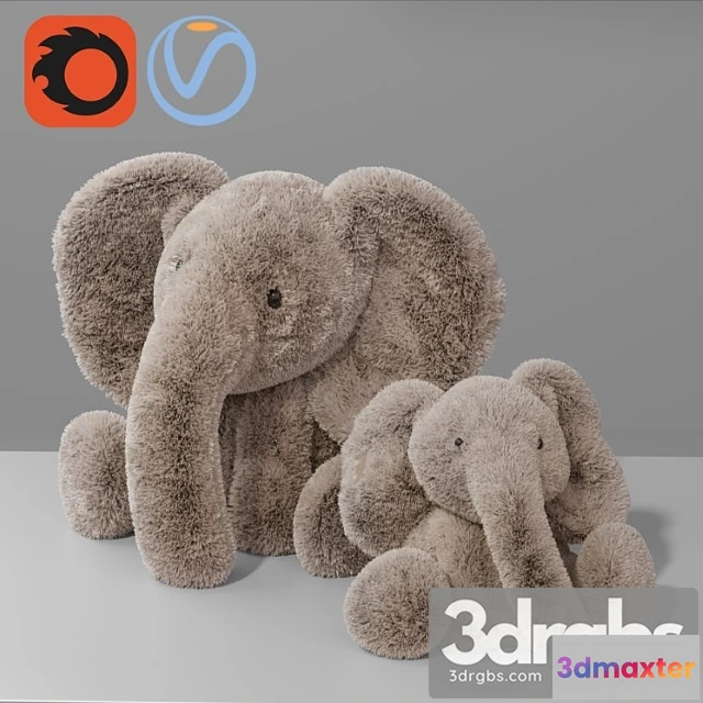 916054 - Toy Baby Elephant Plush Toy For Kid