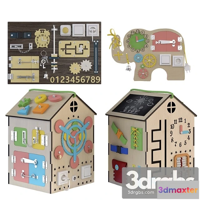 916082 - Toy Busyboard