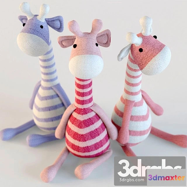 916156 - Toy Giraffes Textile