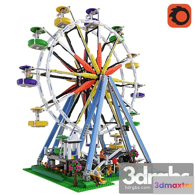 916182 - Toy Lego Ferris Wheel