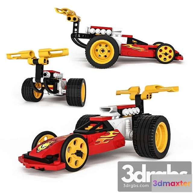 916188 - Toy Lego Racers Action Wheelie
