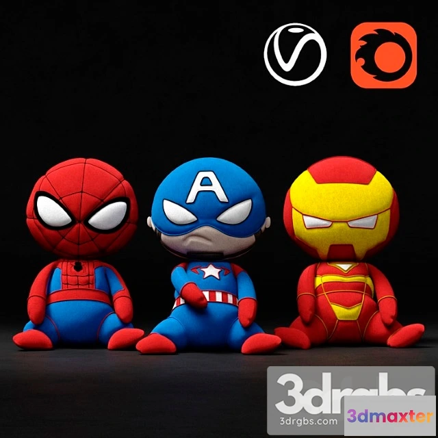 916208 - Toy Marvel Soft Toys Superheroes