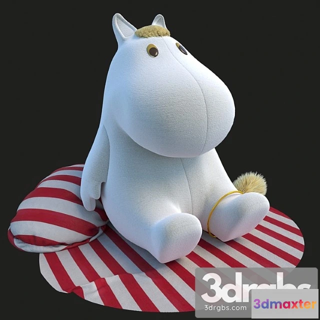 916210 - Toy Moomin Troll Girl