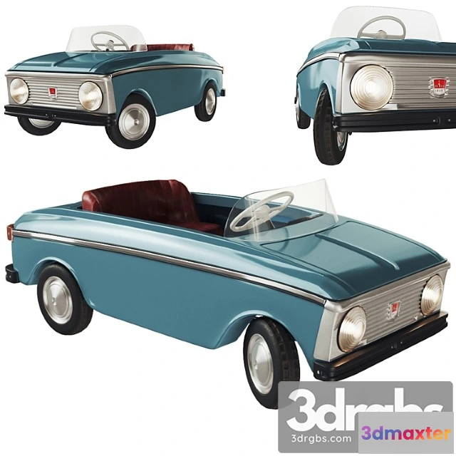 916218 - Toy Pedal Car Moskvich