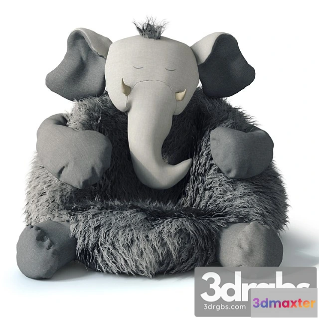 916230 - Toy Plush Elephant