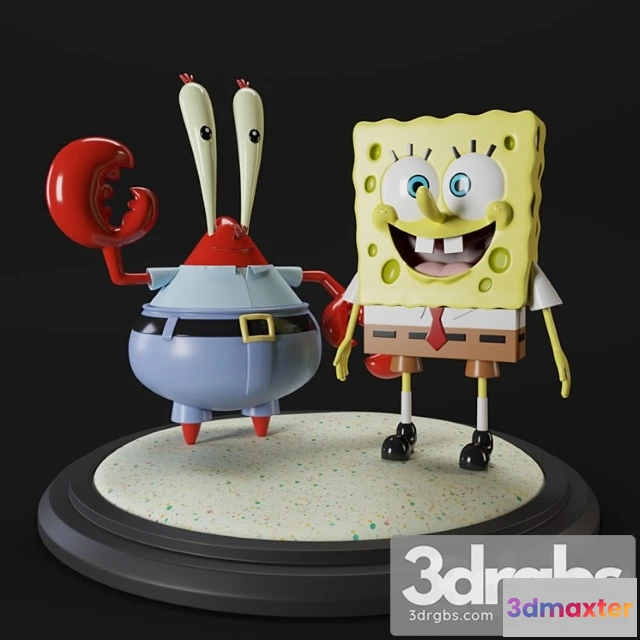 916256 - Toy Sponge Bob and Mr Krabs
