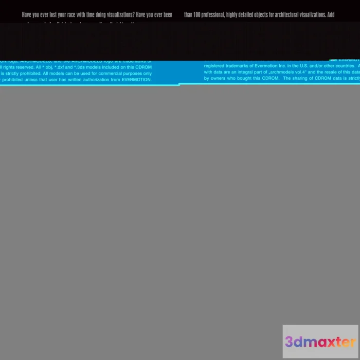 1191134 - Evermotion Archmodels Vol 004