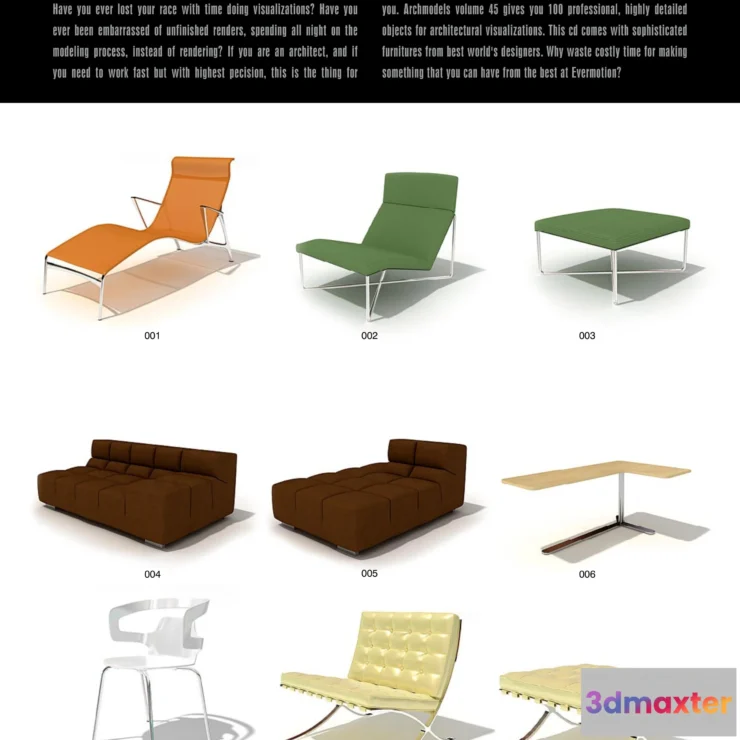 1191216 - Evermotion Archmodels Vol 045