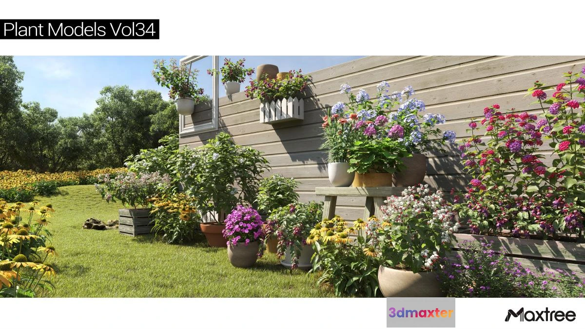 1222720 - Maxtree Plant Models Vol.34