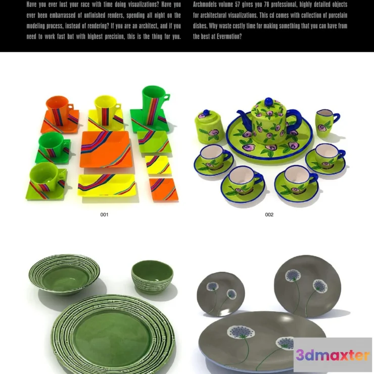 1222942 - Evermotion Archmodels Vol 057 [table setting]