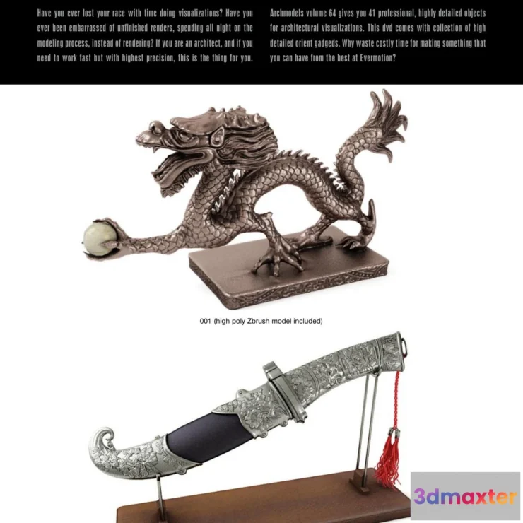 1222956 - Evermotion Archmodels Vol 064 [Chinese ornaments]