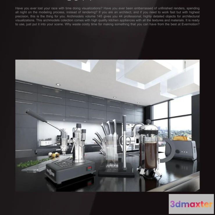 1223118 - Evermotion Archmodels Vol 145 [kitchen supplies]