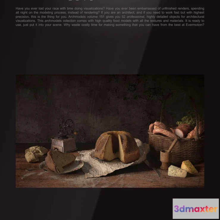 1223130 - Evermotion Archmodels Vol 151 [food]