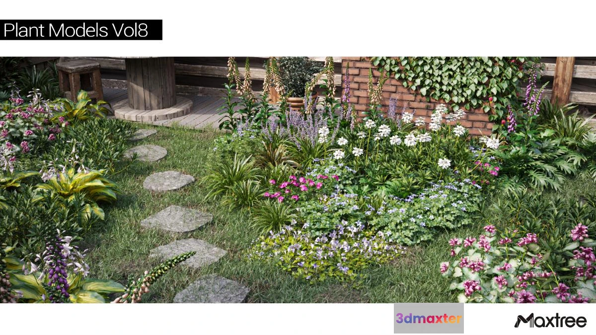 1264486 - Maxtree Plant Models Vol.08