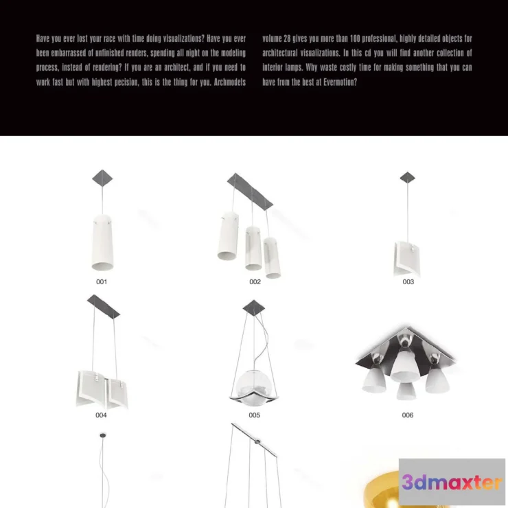 1264704 - Evermotion Archmodels Vol 028 [lamps]