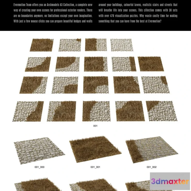 1264774 - Evermotion Archmodels Vol 063 [Gardening component road]