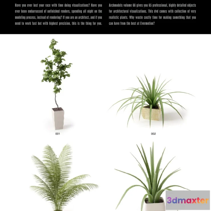 1264780 - Evermotion Archmodels Vol 066 [Houseplant]